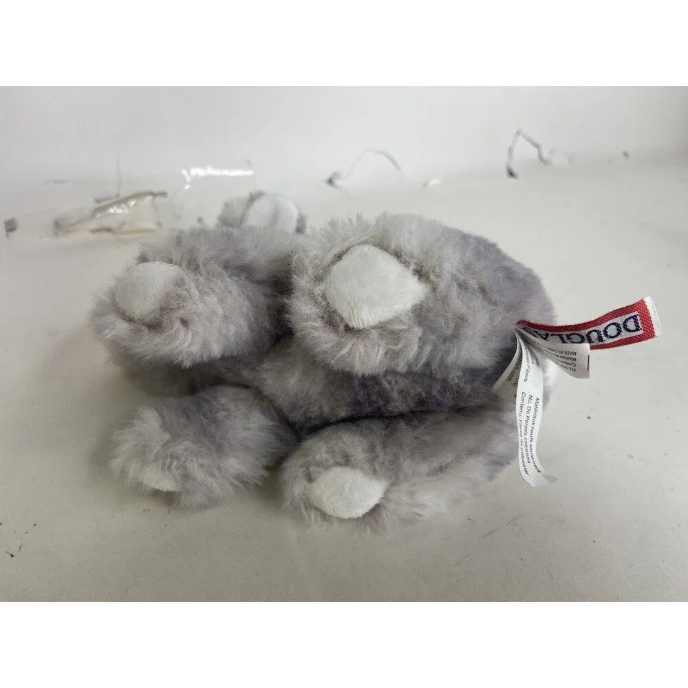 Douglas Tyler Small Gray Bunny Rabbit Plush Stuffed Animal Toy